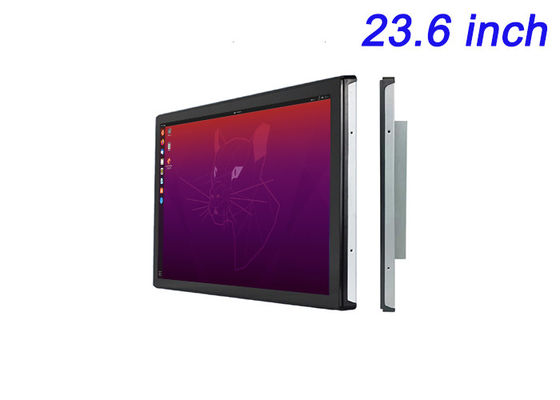 23Pantalla integrada de Linux de 6 pulgadas para señalización digital, administración de instalaciones, centros de transporte y centros de comando
