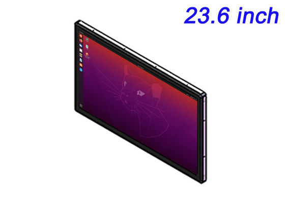 23Pantalla integrada de Linux de 6 pulgadas para señalización digital, administración de instalaciones, centros de transporte y centros de comando