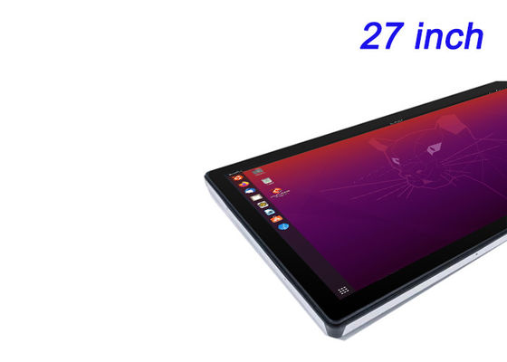 Pantalla incrustada de 27 pulgadas Linux para pantallas minoristas a gran escala, interfaces corporativas, sistemas de transporte público y monitoreo de seguridad