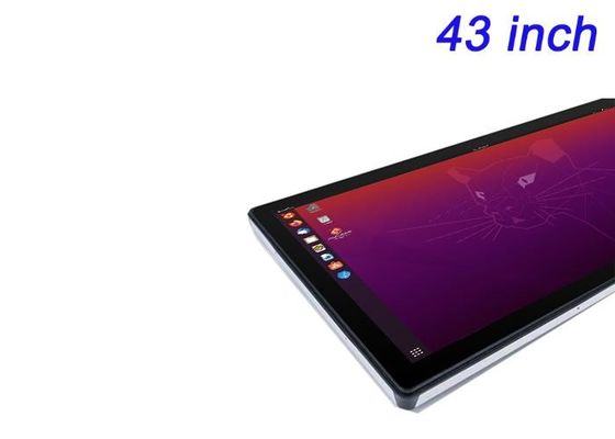 Pantalla integrada de 43 pulgadas Linux para señalización digital, gestión de almacenes, infraestructura de ciudades inteligentes y monitoreo de instalaciones