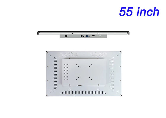 Pantalla integrada de 55 pulgadas de Linux para pantallas públicas, terminales de transporte, salas de exposiciones e infraestructura inteligente