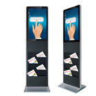Exhibición interactiva de la publicidad interactiva de Android del quiosco de la pantalla táctil del soporte del piso de 32 pulgadas