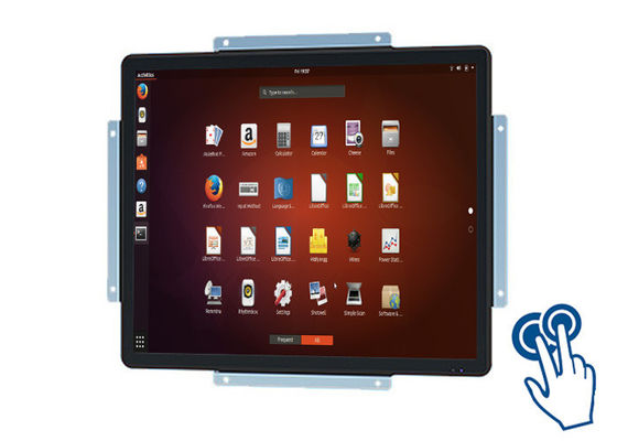 Pantalla táctil Linux de 19 pulgadas para quioscos de información pública y control de acceso