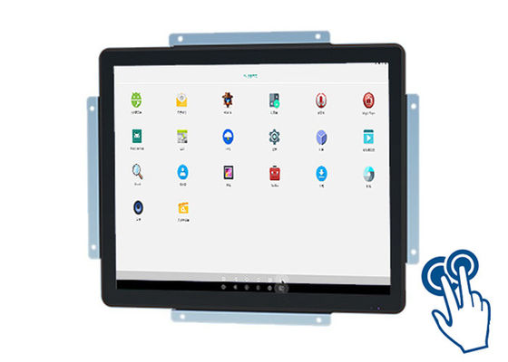 Pantalla táctil Android de 17 pulgadas para sistemas de automatización y seguridad de fábrica