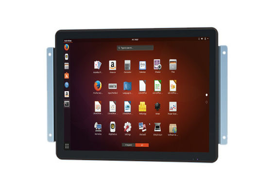 Pantalla Linux de 15 pulgadas para paneles HMI industriales y control de fábrica