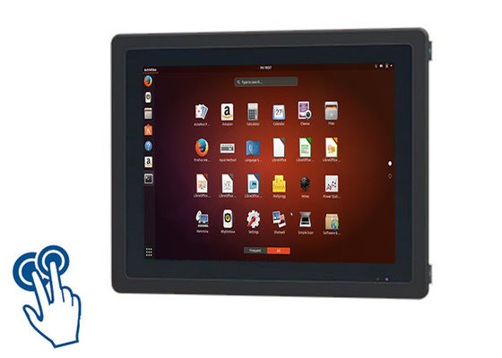 12Display Linux de montaje trasero de 1 pulgada para dispositivos médicos y vigilancia de fábrica