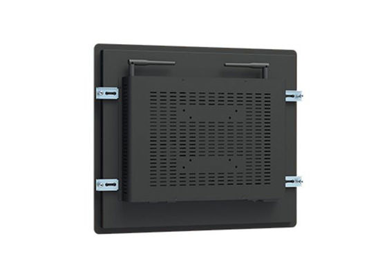 Pantalla Linux embebida de 17 pulgadas para sistemas de seguridad y monitoreo industrial