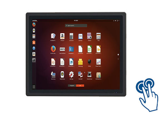 Pantalla táctil Linux de 19 pulgadas para diagnósticos médicos y sistemas de control de acceso