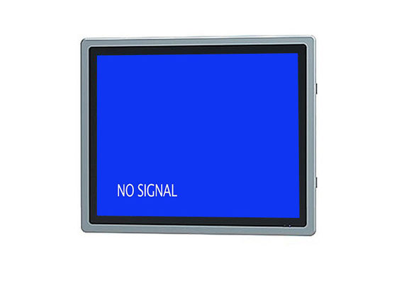 Monitoreo industrial de 17 pulgadas para sistemas de seguridad y operaciones logísticas