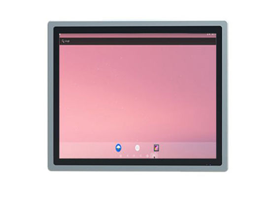 Pantalla Android compacta de 19 pulgadas para interfaces de transporte y sistemas de acceso