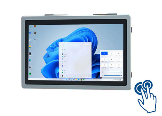 15Pantalla táctil de ventanas elegante de 6 pulgadas para monitoreo de fábrica y señalización digital