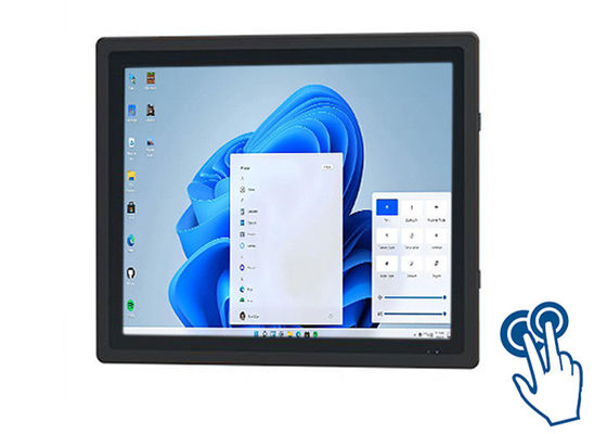 Pantalla táctil confiable de 17 pulgadas para sistemas de seguridad y control industrial