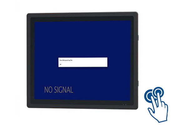 Display táctil duradero de 17 pulgadas para automatización industrial y operaciones logísticas