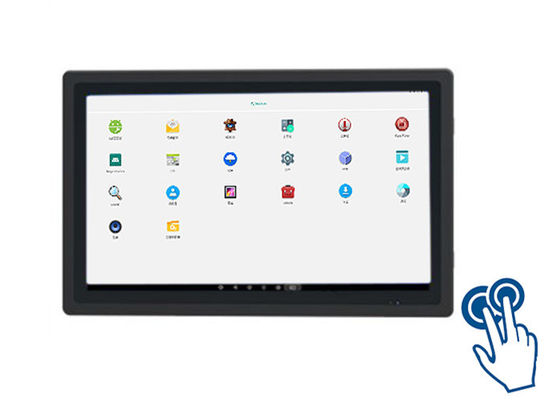 18Monitor táctil Android sin ventilador de 5 pulgadas para centros de transporte y control industrial