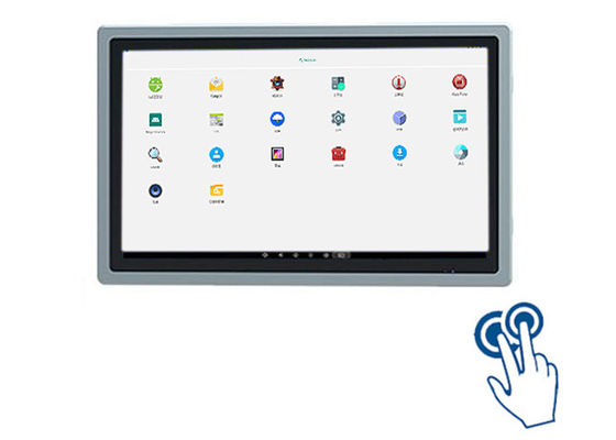 18Monitor táctil Android sin ventilador de 5 pulgadas para centros de transporte y control industrial