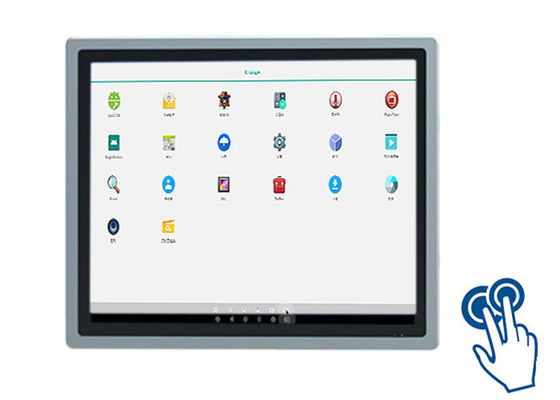 Pantalla táctil Android de 19 pulgadas para diagnósticos médicos y paneles de control de acceso