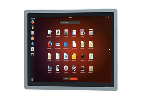Monitoreo Linux duradero de 17 pulgadas para sistemas de seguridad y operaciones industriales