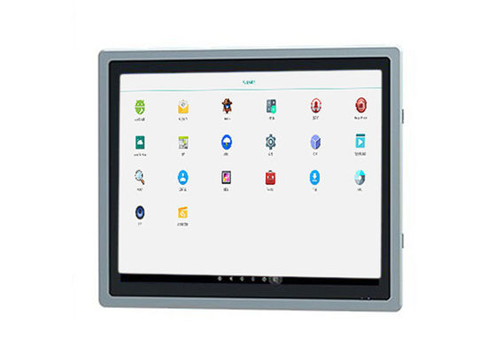 Pantalla Android confiable de 17 pulgadas para operaciones de monitoreo industrial y logística