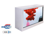 escaparate transparente IPS de los 37in LCD transmisivo para la exhibición comercial