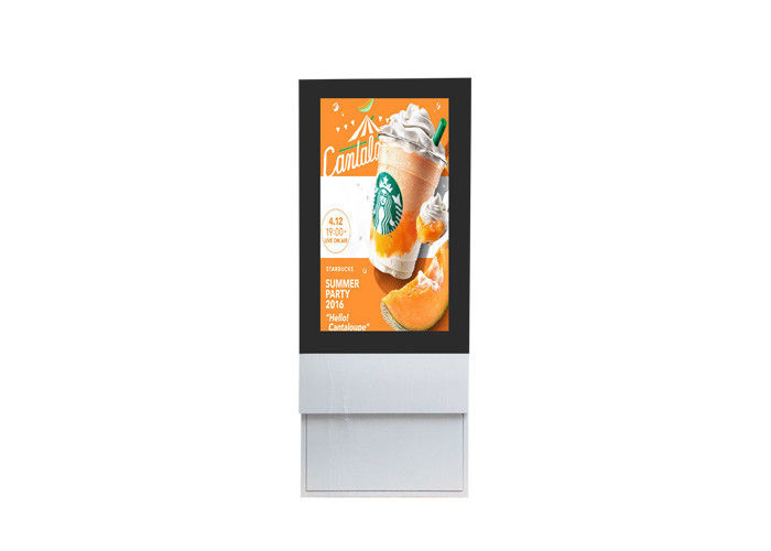 55 exhibición al aire libre Android del tablero HD de la muestra del LCD de la pulgada/quiosco de la señalización de Digitaces del anuncio del tótem de Windows