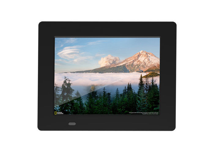 Fábrica Frameo APP del ODM del OEM marcos de la foto de Wifi Digital de los vídeos de las fotos de la parte del marco de 7 pulgadas con la pantalla táctil