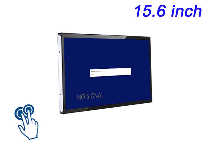 15.6 pulgadas de pantalla táctil incorporada para pantallas de ciudad inteligente, estadios deportivos, publicidad digital inmersiva, monitoreo industrial