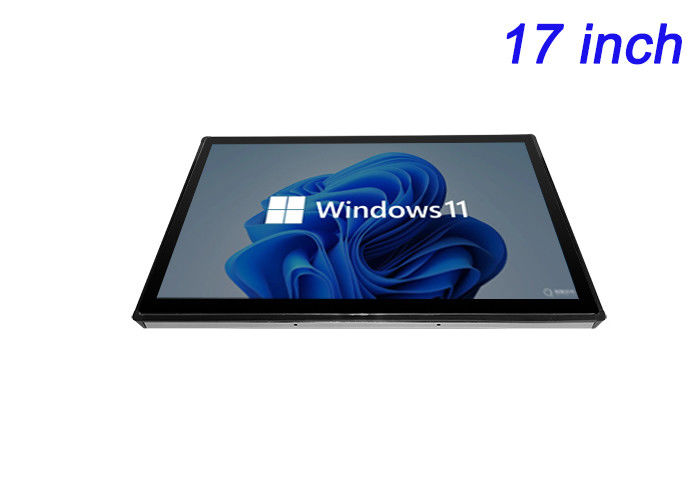 Pantalla integrada de 17 pulgadas con ventanas para aplicaciones aeroespaciales, instrumentos de laboratorio, sistemas de gestión de energía y paneles HMI