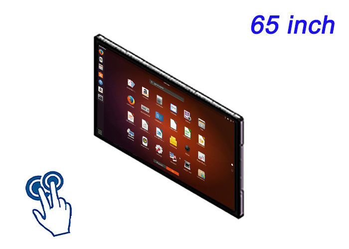 Display integrado de 65 pulgadas Linux con toque para salas de conferencias, interfaces médicas avanzadas, centros de control e infraestructura de ciudades inteligentes