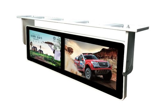 Exhibición ultra ancha montada techo doble del Lcd de la pantalla, monitor ultra ancho de la pantalla táctil de 18,5 pulgadas