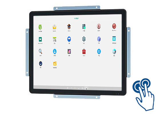 PC integrado Android de 19 pulgadas para salas de control, publicidad minorista, quioscos públicos e interfaces de atención médica