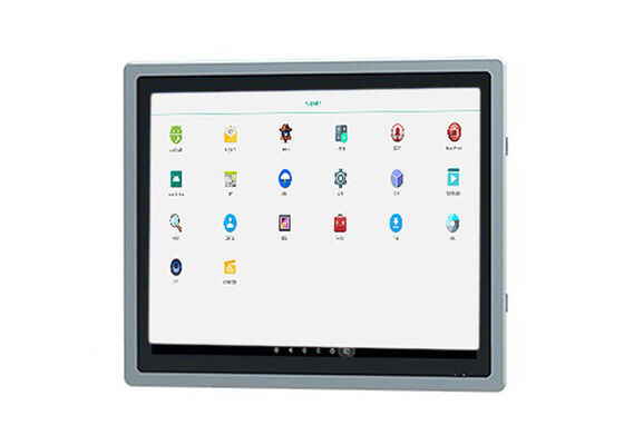 PC con pantalla Android confiable de 17 pulgadas para operaciones de monitoreo y logística industriales