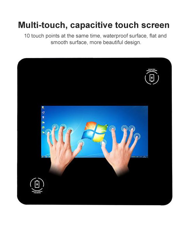 Tabla Wifi Android del tacto/tabla superior multi interactiva de la pantalla táctil de Smart del café del quiosco del sistema LCD de Windows para el café