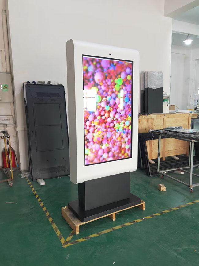 Señalización Digital al aire libre de Digitaces del quiosco que hace publicidad de la exhibición vertical al aire libre del Lcd de la exhibición de la señalización de la pantalla